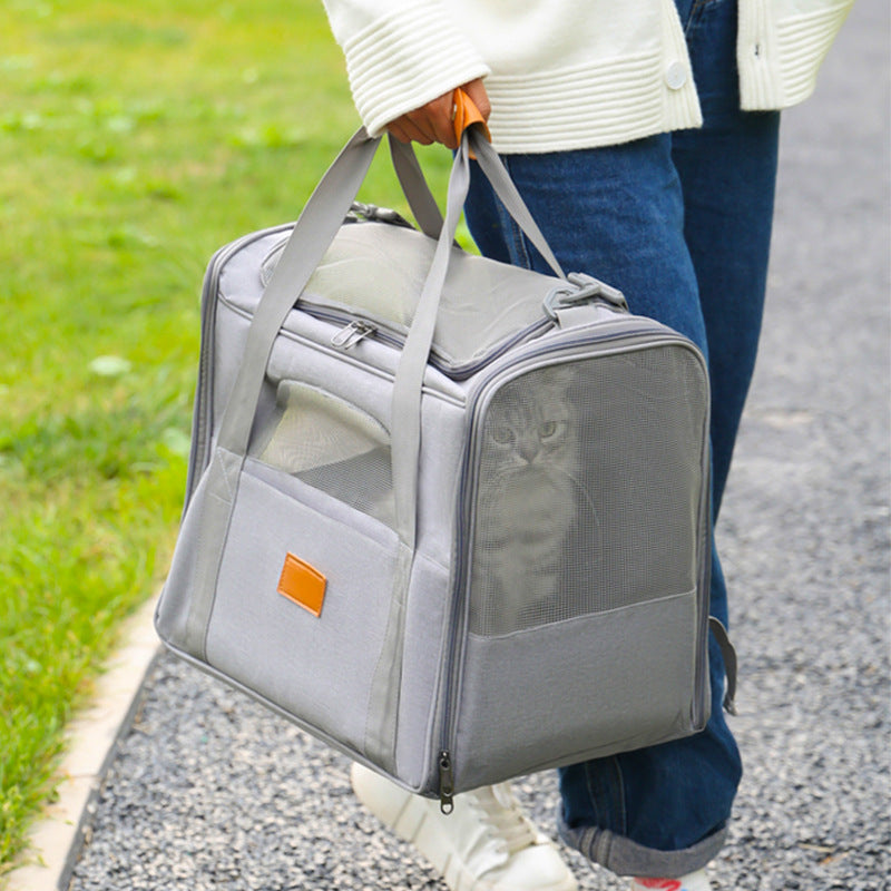 Cat Backpack – Portable, Foldable & Breathable Pet Carrier