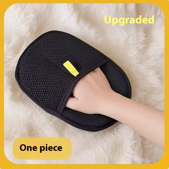 Pet Hair Remover Mitt – Grooming Glove for Dogs, Cats and Rabbits