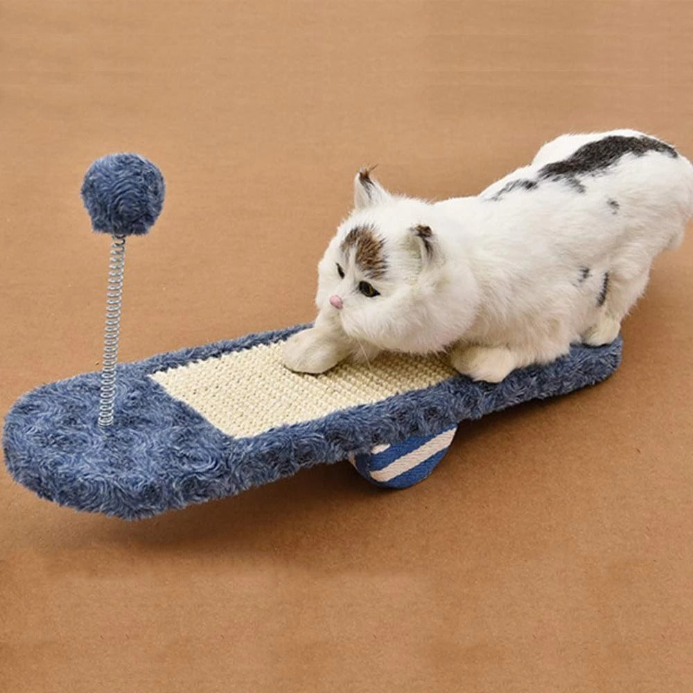Cat Seesaw Toy – Interactive Scratcher and Balance Play for Kittens