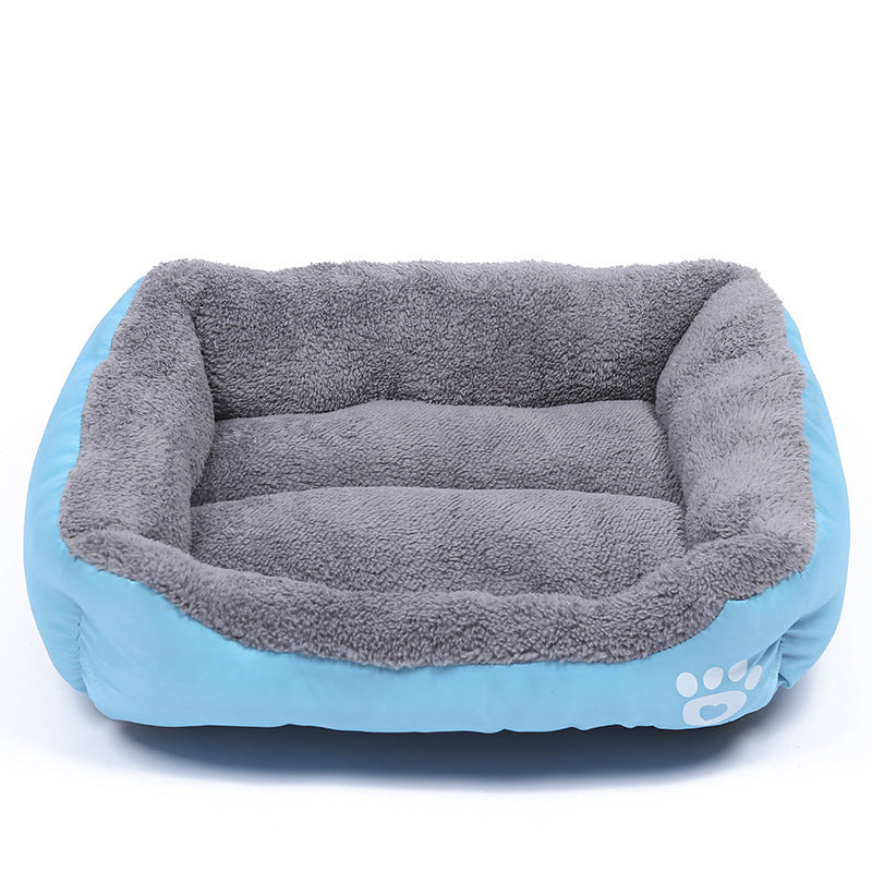 Soft Cozy Fleece Pet Bed – Waterproof, Warm &amp; Washable