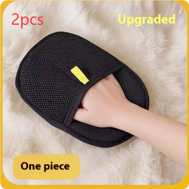 Pet Hair Remover Mitt – Grooming Glove for Dogs, Cats and Rabbits