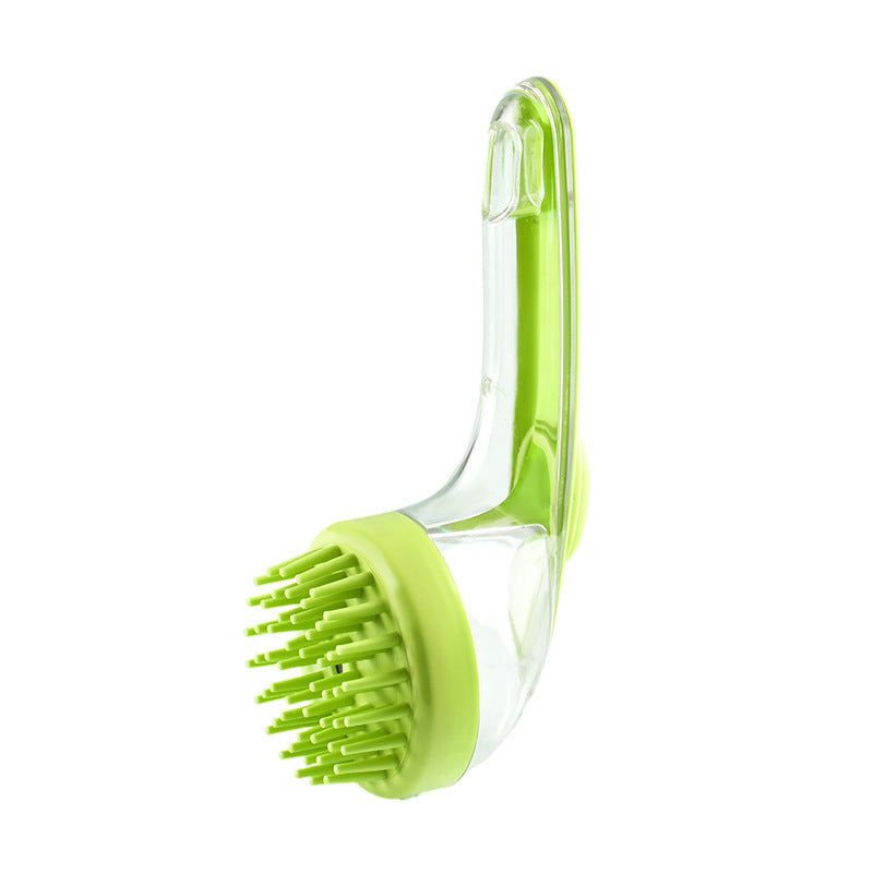 Long Handle Pet Bath and Grooming Brush – for Dogs &Cats