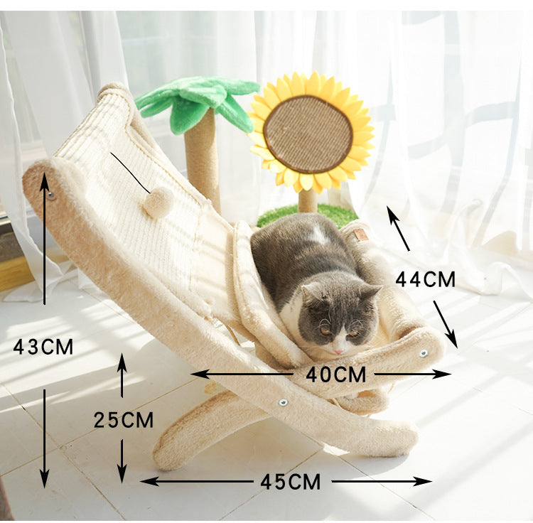 Pet Cat Sofa Bed Sun bathing Chair