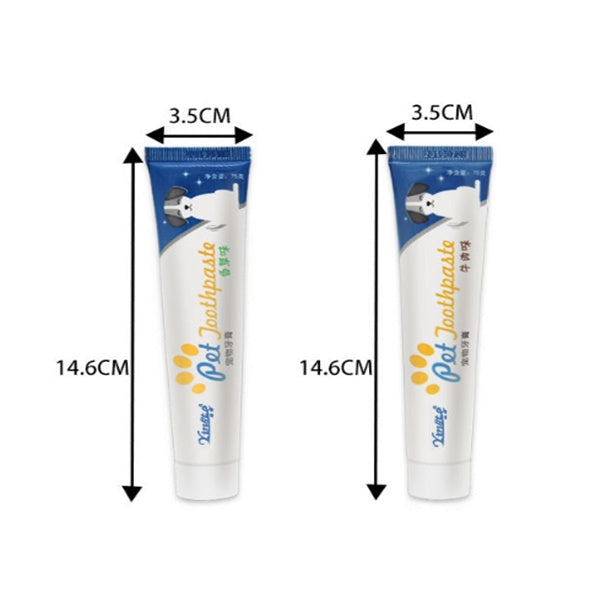 Pet Toothpaste – 75g Oral Care for Dogs & Cats (Edible, No Rinse Required)