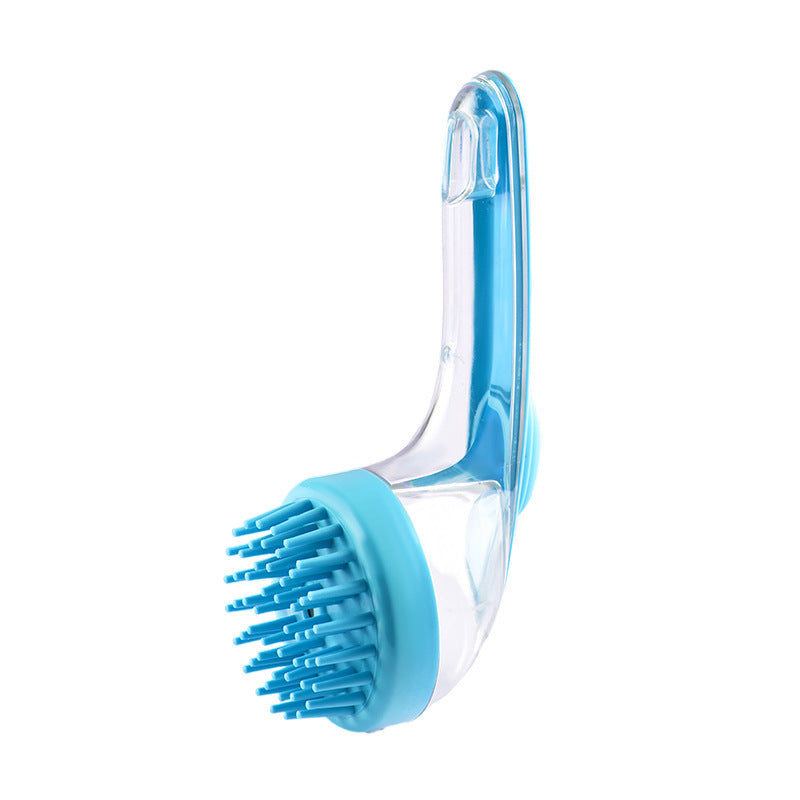 Long Handle Pet Bath and Grooming Brush – for Dogs &Cats