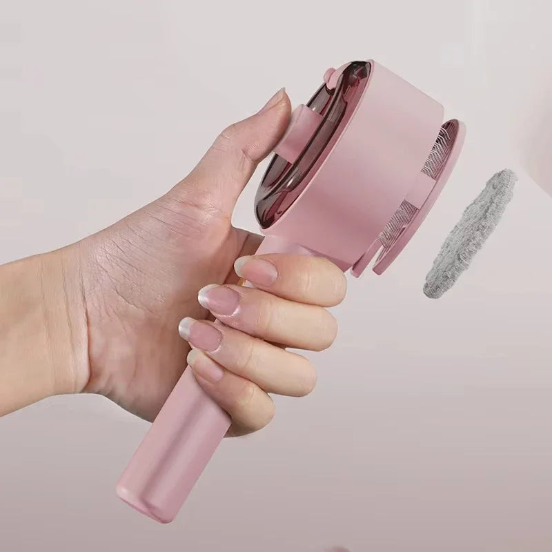 Electric Pet Spray Massage Comb – Steam Water Spray Brush for Cats Dogs, Rechargeable Grooming and Hair Remover Tool