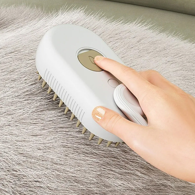 Electric Spray Pet Comb – Massage and Floating Hair Remover for Cats and Dogs