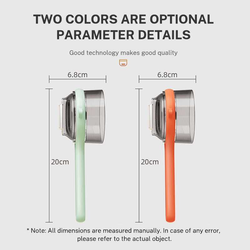 Kitchen Multi-Functional Peeler With Bucket Storage Scratcher Fruit Peeling Knife Storage Peeler Kitchen Gadgets