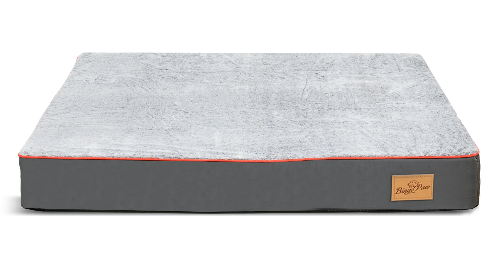 BINGOPAW Large Orthopedic Dog Bed – Memory Foam Waterproof Pet Bed with Removable Washable Cover & Nonskid Bottom