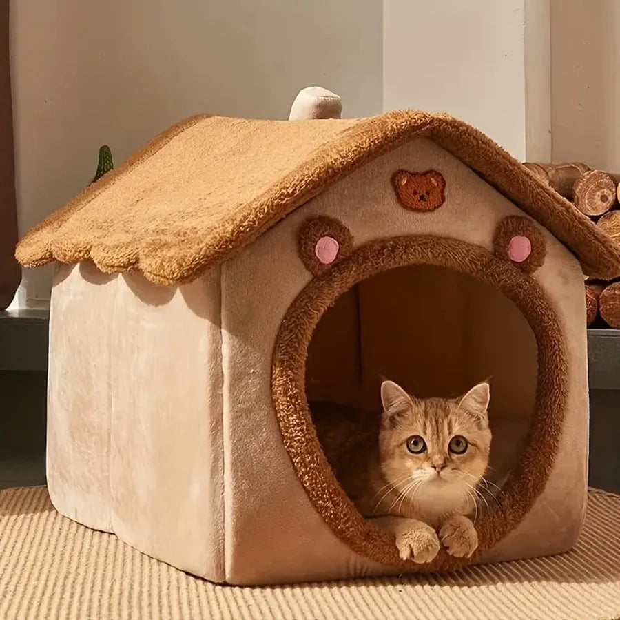Foldable Pet House- Removable Washable Pet House and Sofa