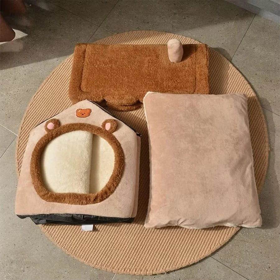 Foldable Pet House- Removable Washable Pet House and Sofa