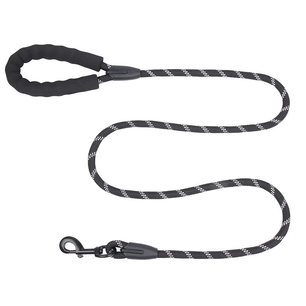 Anti-Break Loose Dog Harness with Hand-Held Rope – Durable Polyester Pet Leash for Daily Walks