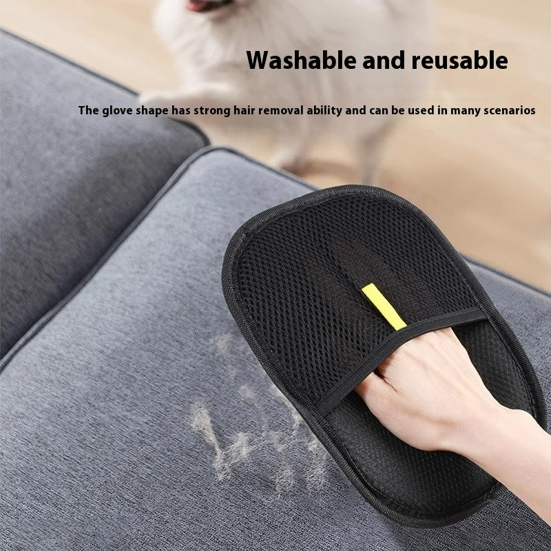 Pet Hair Remover Mitt – Grooming Glove for Dogs, Cats and Rabbits